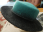Preview: Ladies Hat turquise/grey